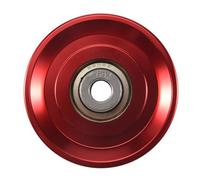 Asyduey Équipement de Gymnastique de Fitness de Câble de Roue de Poulie de Roulement de Charge Lourde d'ascenseur en Aluminium Universel de 73Mm pour la Poulie de Camping d'escalade