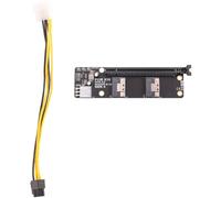Asyduey Gen4 2 Ports SlimSAS 8I X2 vers PCIE 4.0 X16 Slot Adapter Board Remplacement Pièces de Rechange Accessoires pour Carte Réseau Graphique Carte Vidéo Carte de Capture