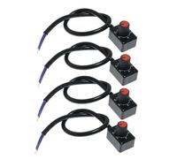 Asyduey Gradateur LED à Bouton DC 0/1-10 V, Variateur Passif Basse Tension, Gradation PWM pour Pilote LED Électronique à Intensité Variable 0-10 V ou 1-10 V, Installation Facile, 4 Pièces