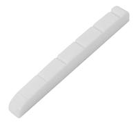 Asyduey Guitare éLectrique Moderne et Vintage Six String Nut Bone Os Fendue pour Remplacement M01941