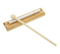 Asyduey Jouet Musical 1 Phonème Carillon à Vent en Bois Outils pour Professeur de Musique Carillon à Main