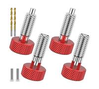 Asyduey Kit de 8PCS Broches à Dégagement avec Poignée, Broche à Dégagement en Acier Inoxydable avec Poignée Moletée M6 pour Boîte à Outils Roulante, Installation Facile et