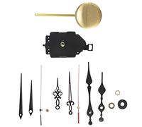 Asyduey Kit de Bricolage de MéCanisme de Mouvement D'Horloge à Pendule à Quartz avec 3 Paires de Mains DifféRentes pour Le Remplacement de PièCes de RéParation D'Horloge Murale