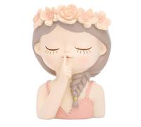 Asyduey Kit de Petits Pots de Plantes Succulentes Féeriques avec Trou de Drainage, Pot de Cactus D'Intérieur de 4 Pouces, Vases à Fleurs Mignons Uniques, Décors Faciles à Utiliser B