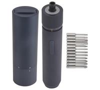 Asyduey Kit de Tournevis Électrique, D'Embouts 12 Pièces, Tournevis Sans 3,6 V Rechargeable USB, 3 Réglages de Couple, 1500 MAh