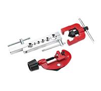 Asyduey Kit D'Outils D'Évasement de Coupe-Tube, Dispositif D'Alésage de Coupe D'Extenseur de Tube pour Outils D'Évasement de Tubes en Cuivre Durables
