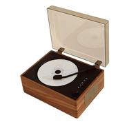 Asyduey Lecteur CD Rétro Rechargeable avec Support CD BT USB 3.5mm AUX Lecteur CD Portable Compatible Bluetooth 5.0 pour