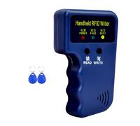Asyduey Lecteur de Carte RFID 125 KHz + 2 Porte-Clés, Kit Copieur, Écrivain, Duplicateur, Programmeur de Carte D'Identité EM4305 T5577, Chaque Balise Réinscriptible