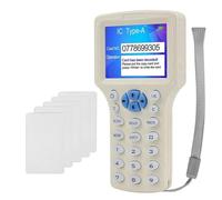 Asyduey Lecteur de Carte RFID NFC + Duplicateur de Carte RFID 125K 13,56 MHz IC/ID avec Écriture de Clé Programmable RFID et Réplicateur de Clé.