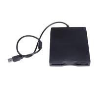 Asyduey Lecteur de Disquette Externe USB Mobile Lecteur de Disquette 3,5 Pouces 1,44 Mo Lecteur de Disquette Mobile USB pour Ordinateur