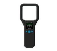 Asyduey Lecteur RFID pour Animaux 134,2 KHz/125 KHz USB Scanner D'Identification des Animaux de Compagnie Lecteur D'Étiquettes d'animaux Mini Scanner Portable pour Chien Chat Cheval Noir