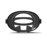 Asyduey Lunettes de Plongée HD Field of Vision Lunettes de Silicone Étanches, Anti-Buée et Antidéflagrantes de Plongée Rétro Gratuits Facile à Utiliser Noir + Transparent