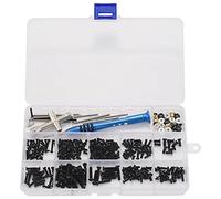 Asyduey M2 M2.5 M3 Kit de Fixation à Vis à Douille CroiséE Clé Hexagonale Bras Pivotant Vis à Goupille pour 144001 1/14 PièCes de Rechange de Voiture RC