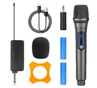 Asyduey Microphone sans UHF Professionnel à Main pour Fête, Karaoké, Église, Spectacle (1 à 1)