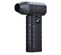 Asyduey Mini-Souffle à Air à Haut Débit 160000 TR/Min, Ventilateur à Jet Turbo Électrique Portable avec Une Vitesse de Vent et Un Écran de Vent de 52 M/S et Un LED