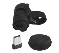 Asyduey Mini Souris sans 2.4G avec Anneau de Doigt Souris de Voyage Optique Portable Ergonomique (Noir)