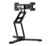 Asyduey Mini Trépied Pliable de Poche pour Téléphone, Extension de Photographie Verticale et Horizontale, Lumière Vidéo, Microphone, Photographie Vlog, Facile à Utiliser