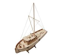 Asyduey Modèle D'Assemblage du Navire Kits de Bricolage Bateau à Voile en Bois 1:30 Échelle Décoration Jouet Cadeau