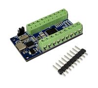 Asyduey Module D'Acquisition de Données à Échantillonnage AD sur 16 Canaux de L'Interface USB, 12 Bits, pour STM32 Uart Multifunction Module.