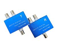 Asyduey Multiplexeur VidéO HD à Deux Canaux AHD/CVI / TVI1080P Module D'Extension Coaxial HD pour CaméRa
