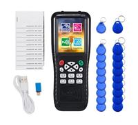 Asyduey NFC RFID Card Copier Reader Writer, NFC Smart Card Reader Writer RFID Copier, Version Anglaise ICopy X100 NFC ID IC Reader