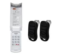 Asyduey Paquet de 2 Télécommandes de Porte de Garage G3T-R à 3 Boutons, Compatibles Depuis 1995 315/390 MHz, Remplacement pour G3T-R