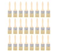 Asyduey Paquet de 24 Pinceaux et Pinceaux à Copeaux de 2 Pouces (48 Mm) pour Vernis, Teintures, Vernis, Colles et