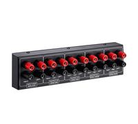 Asyduey Passif 1 in-4 Out Amplificateur Audio/Haut-Parleur Signal Splitter Box Distributeur Audio Switcher