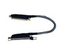 Asyduey PCIE 5.0 X16 CARTÉ Graphique Câble GPU Câble Argenté PCI-E 5.0 X16 GEN5 64GT / S Câble Serveur Adaptateur High Speed PCIE 5.0 X16 Câble D'Extension de Carte Graphique 60cm