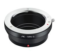 Asyduey PK-/3 Adaptateur pour Objectif PK pour Micro-Type 4/3 M43 Corps De La Caméra pour -D E-M5 E-Pm2 E-Pl5 Gx1 Gx7 Gf5 G5 G3