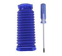 Asyduey pour V6 V7 V8 V10 V11 Rouleau D'Aspiration de Rouleau de Velours Doux Remplacement de Tuyau Bleu pour Accessoires D'Aspirateur de Nettoyage à Domicile