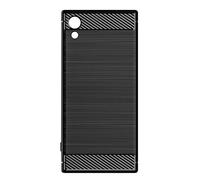 Asyduey pour XA1 éTui en Silicone Manchon de Protection Anti-Goutte Dessin Coque Souple de Protection Anti-Goutte éTui de TéLéPhone Noir