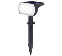 Asyduey Projecteurs Solaires Extérieur Extérieur Paysage Lumière Décoration Jardin Cour Projecteur 2 en 1 Paysage Lumières 7 LED à Énergie Solaire IP65 Applique Murale pour Jardin Allée Porche