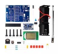 Asyduey Récepteur Radio FM Kit de Soudage Électronique Écran LCD DIY Électronique pour L'Auto-Assemblage et la Pratique du Soudage Pièces de Rechange Accessoires C-Kit