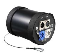 Asyduey Séparateur de Sortie de Signal 6 Canaux DMX512 Amplificateur de Signal Standard à 3 Broches Contrôle D'Éclairage de Scène DJ Disco