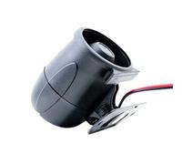 Asyduey SirèNe de Antivol de Voiture, Alarme de 12V Alarme de Tweeter Aigu Haut-Parleur Vocal Alarme Vocale Intelligente à DéCibels éLevéS
