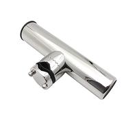 Asyduey Support de Canne à Pêche en Acier Inoxydable, Vernis Miroir, Support de Canne à Pêche Réglable, Marine pour Rail de 19 à 25 mm