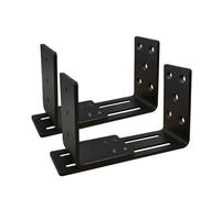 Asyduey Supports de de Porte Réglables, Support de Sécurité de Porte Robuste, Support de Barre Ouverte pour une Sécurité et Facile à Utiliser