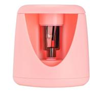 Asyduey Taille-Crayon Électrique Rotatif avec Chargeur USB et Batterie au Lithium pour Fournitures Scolaires et de Bureau Rose