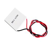 Asyduey TEC1-12705 Refroidisseur ThermoéLectrique Peltier 40X40Mm TEC12705 Module D'éLéMents Peltier pour Radiateur Plus Refroidisseur