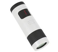 Asyduey Télescope 10-30x21 Zoom Mini Télescope Portable Lunette D'Observation Équipement de Camping Tourisme Télescope Optique Blanc
