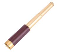 Asyduey Telescope en Laiton Mini 25x30 Jumelles Telescope monoculaire Telescope a Main en Or