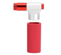 Asyduey Tête de Pompe de Gonflage de Co2 de Vélo Portable pour Vélo en Alliage D'Aluminium Type Gonfleur Tête de Pompe de Cyclisme Mini Pompe à Vélo Compatible avec Valve Schrader