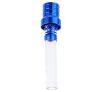 Asyduey Tuyau D'éVent de Reniflard de Bouchon de RéServoir de Carburant Bidirectionnel pour Moto 50Cc SSR Dirt Quad Bike ATV Quad Motocross Universel - Bleu