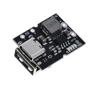 Asyduey Type-C USB 5 V 2 A Convertisseur Boost Module d'alimentation Élévateur Carte de Protection de Charge de Batterie au Lithium Chargeur DIY Facile à Utiliser avec Soudage