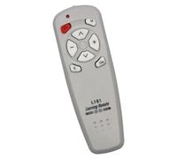 Asyduey Type d'apprentissage Infrarouge à Télécommande à Big Bouton à 8 Touches Universels pour Le Ventilateur DVD TV CD
