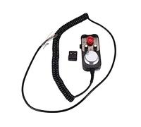 Asyduey Universel Cnc 4 Mpg Suspension Roue 100 Impulsion 5V & ArrêT D'Urgence Routeur Cnc Manivelle 4 Axes Type