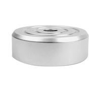 Asyduey Vinyle Disque Stabilisateur de Poids Disque Pince Équilibrée pour Platine LP Record Player Accessoires Argent