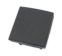 Asyduey Voiture Faux Bouton de Commutation Factice Couvercle Anti-PoussièRe Boutons DéCoratifs pour Golf 5 MK5 6 Milieu