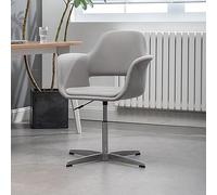 ASYHONG Chaise de Back-Office Moderne avec Armes réglables et Base pivotante Chaise de tâche Ergonomique pour l'étude du Bureau à Domicile ou Salle de réunion Chaise de Bureau élégante et Confortable
